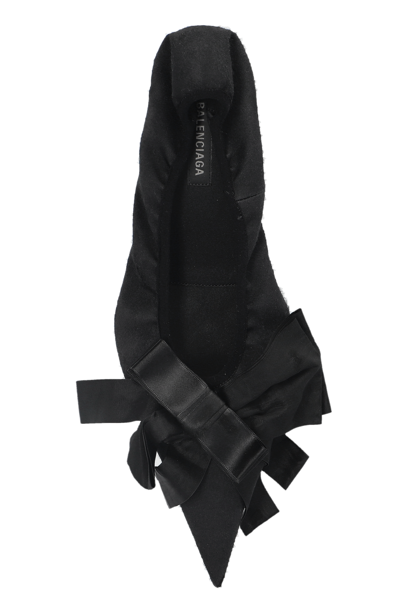 【BALENCIAGA】ブラック Louis XV パンプス BALENCIAGA Louis XV Satin Leather Pumps black | modaoperandi
